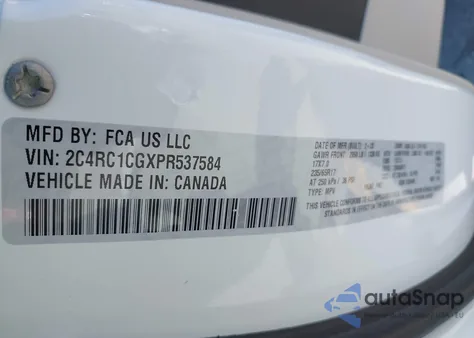 2023 Chrysler Voyager Lx from USA, damaged, VIN 2C4RC1CGXPR537584